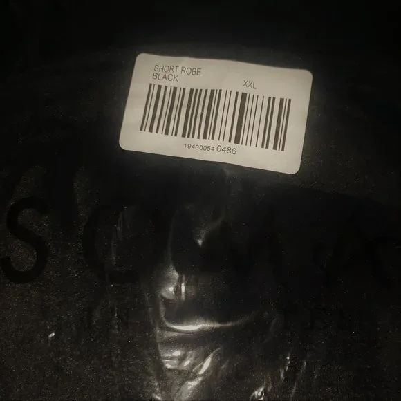 Soma Black Robe Embraceable Plush 2x (ONLY 1 AVAIL) - Picture 6 of 7